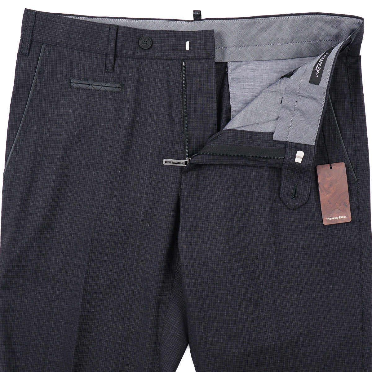 Stefano Ricci Wool-Silk-Linen Trousers