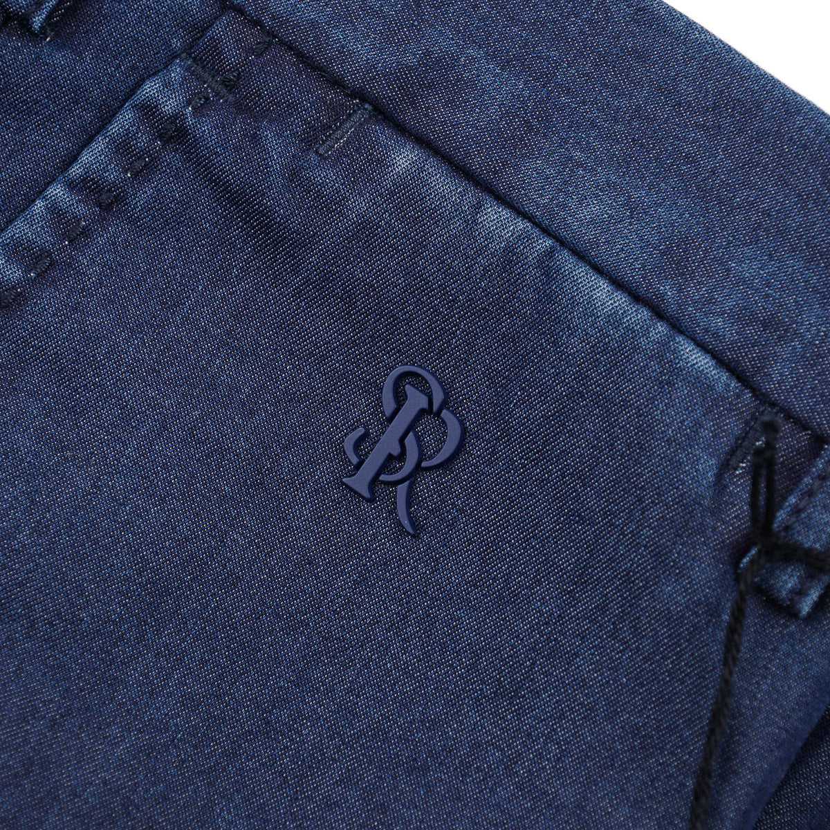 Stefano Ricci Chambray Denim Chino Pants
