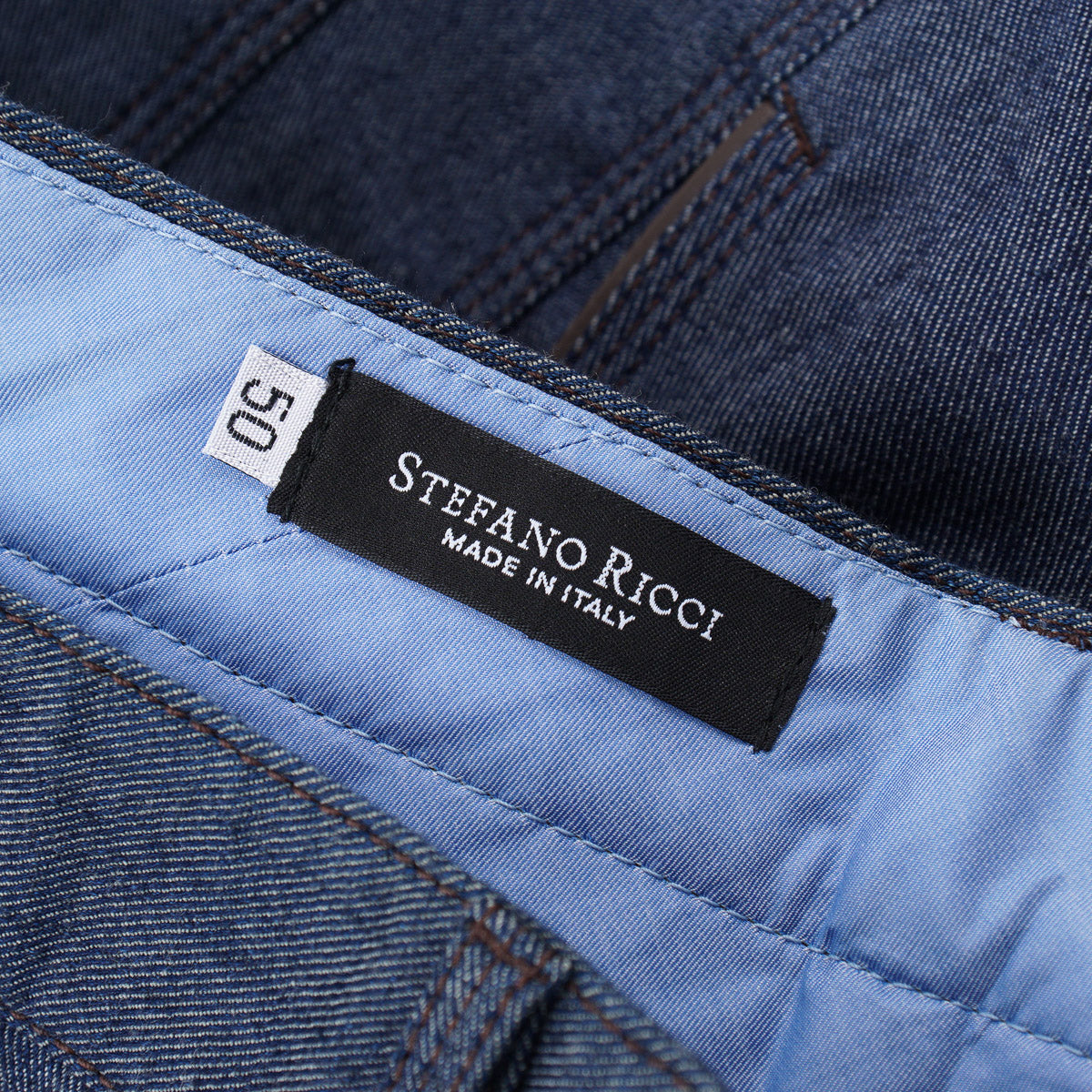 Stefano Ricci Wool-Cotton 5-Pocket Pants