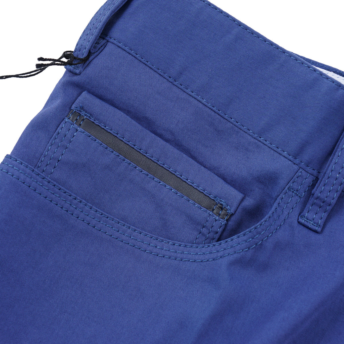 Stefano Ricci 5-Pocket Pants with Leather Details