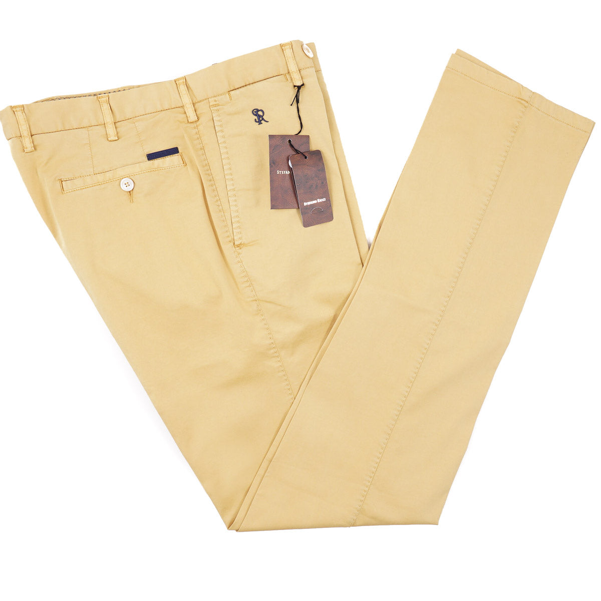 Stefano Ricci Stretch Cotton Chino Pants