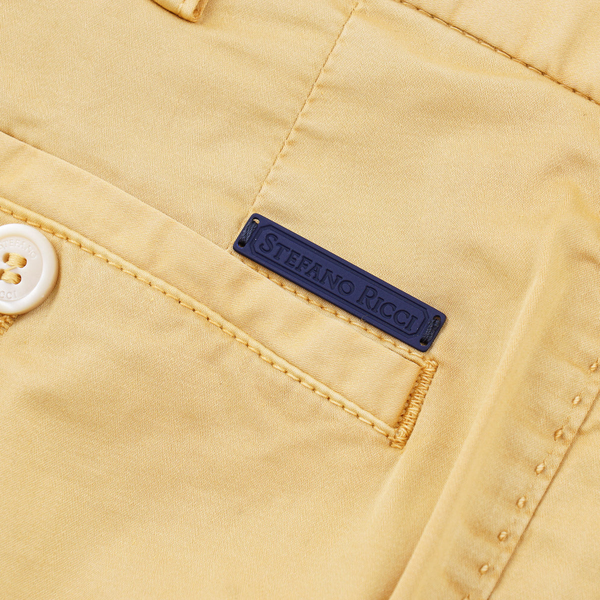 Stefano Ricci Stretch Cotton Chino Pants