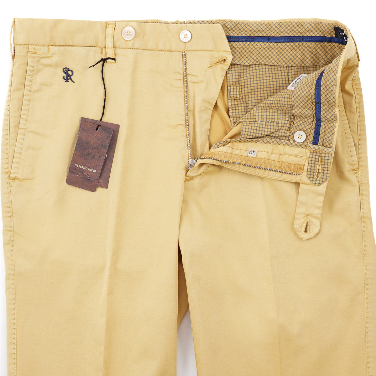 Stefano Ricci Stretch Cotton Chino Pants