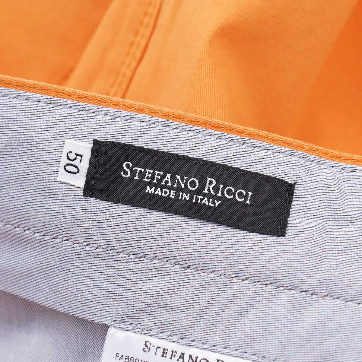 Stefano Ricci 5-Pocket Pants with Leather Details