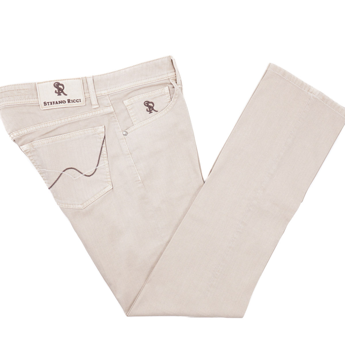 Stefano Ricci Straight-Fit Denim Jeans