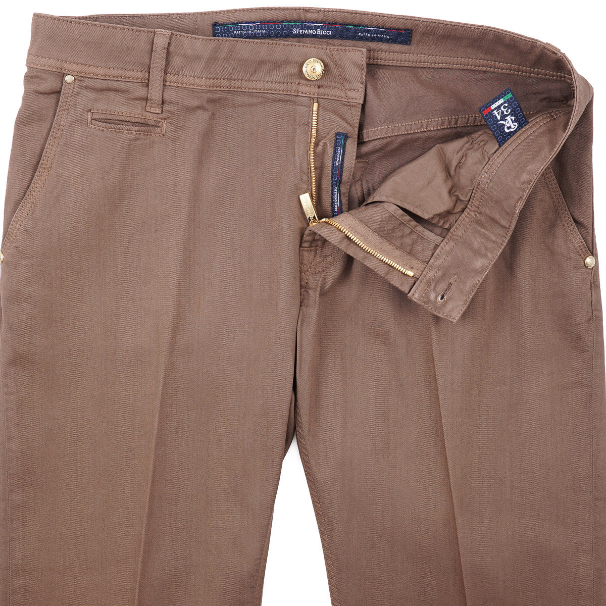 Stefano Ricci Straight-Fit Denim Jeans