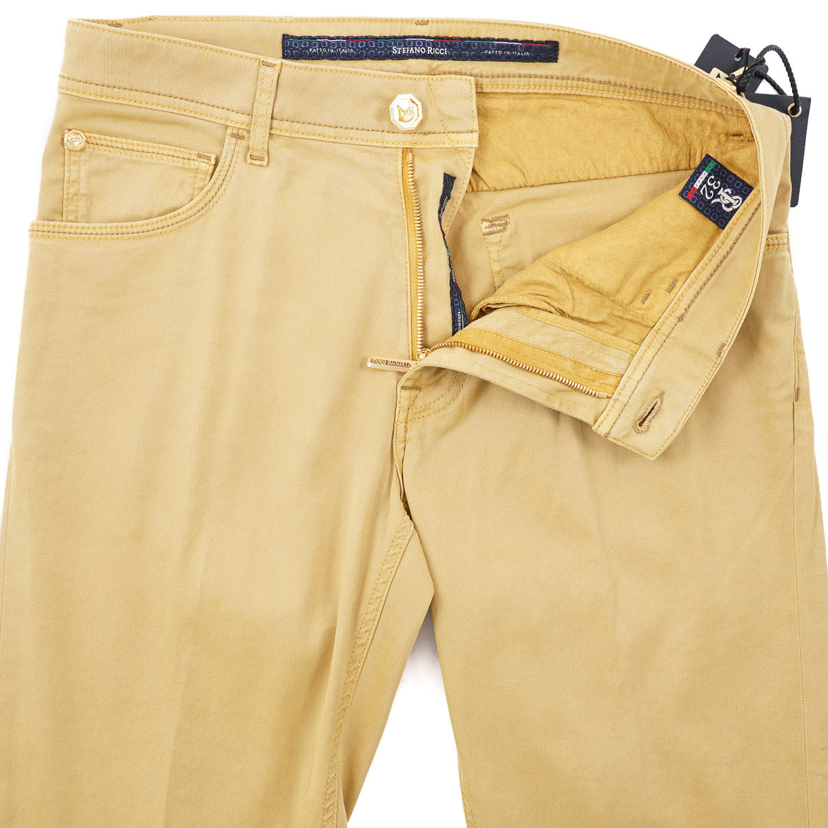 Stefano Ricci 5-Pocket Cotton-Blend Pants
