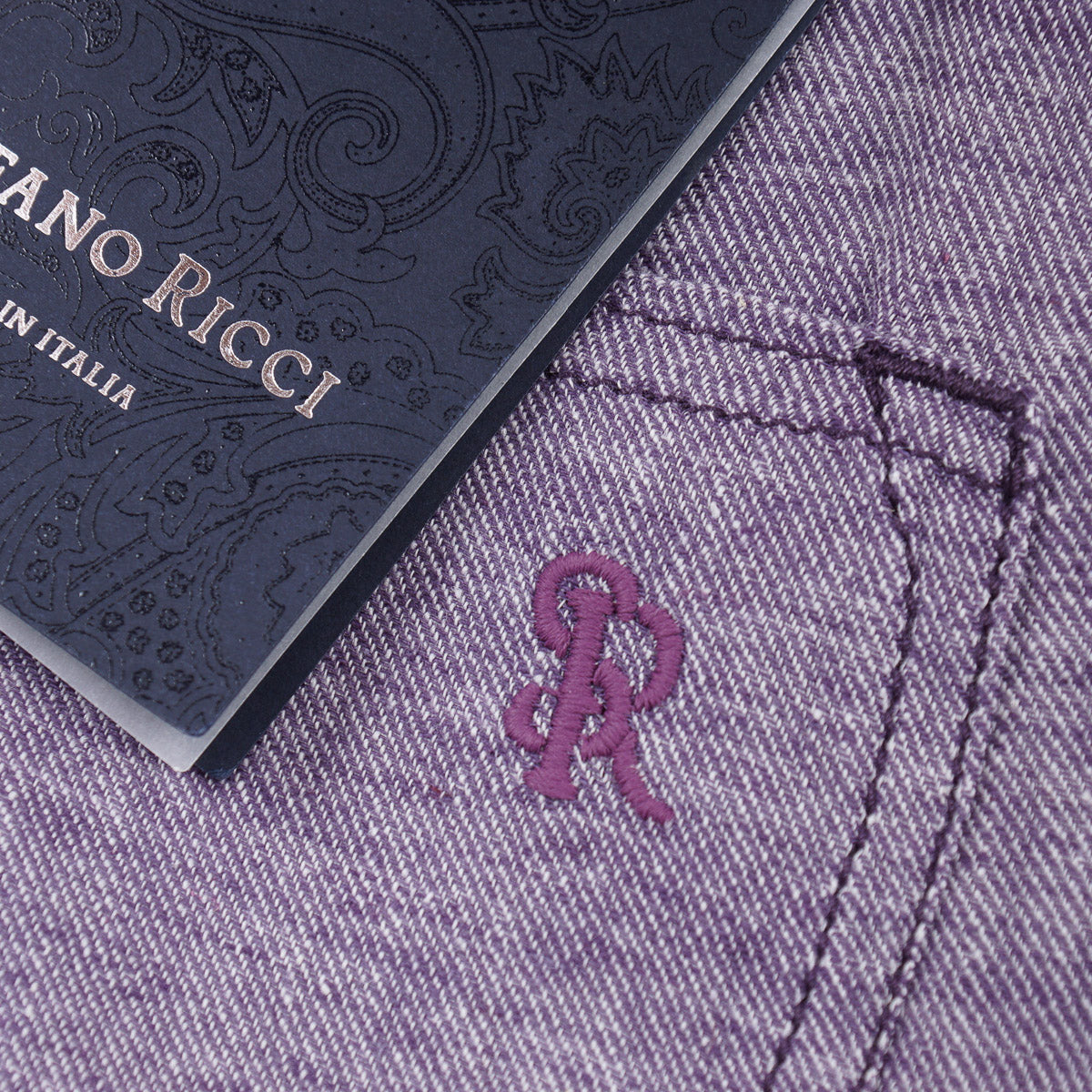 Stefano Ricci Linen-Cotton 5-Pocket Pants
