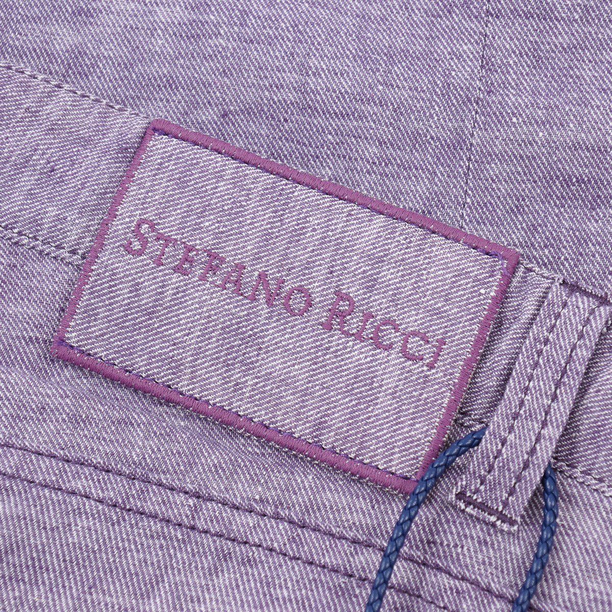 Stefano Ricci Linen-Cotton 5-Pocket Pants