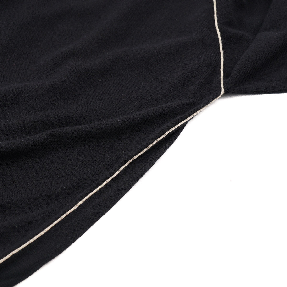 Cruciani Contrast Detailed Cotton Sweater - Top Shelf Apparel