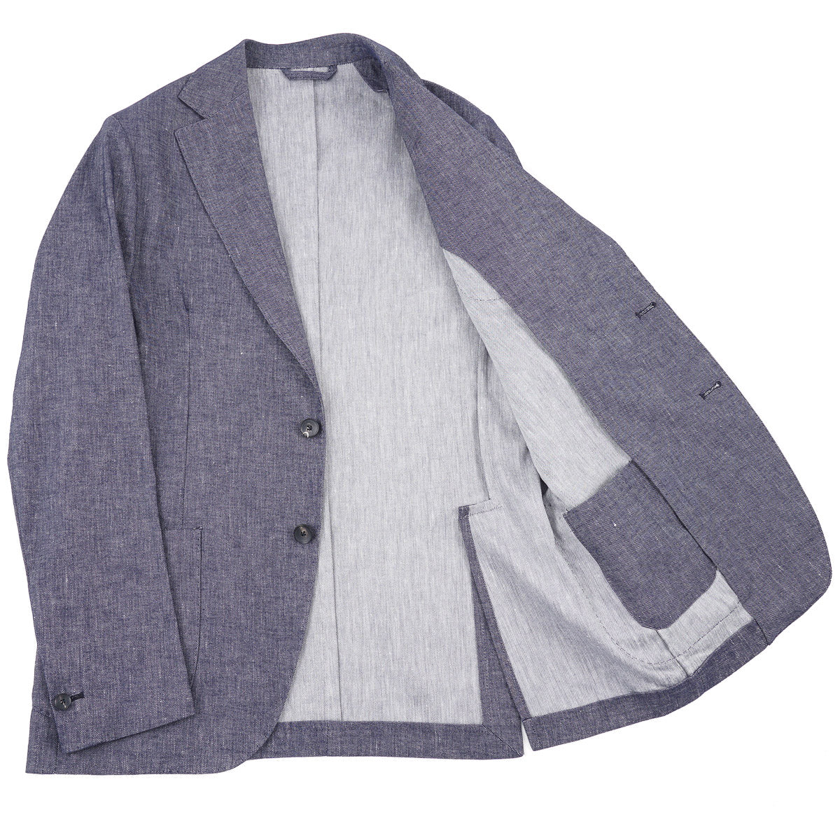 Luigi Borrelli Unlined Linen-Cotton Suit - Top Shelf Apparel
