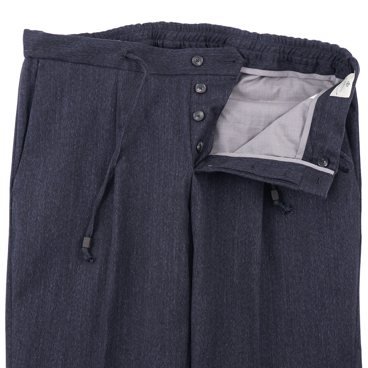 Luigi Borrelli Unlined Denim Cotton Suit - Top Shelf Apparel