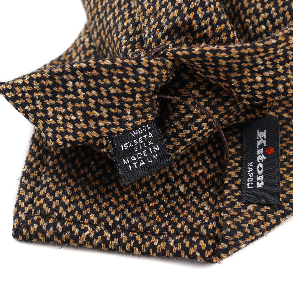 Kiton Woven Wool and Silk Necktie - Top Shelf Apparel