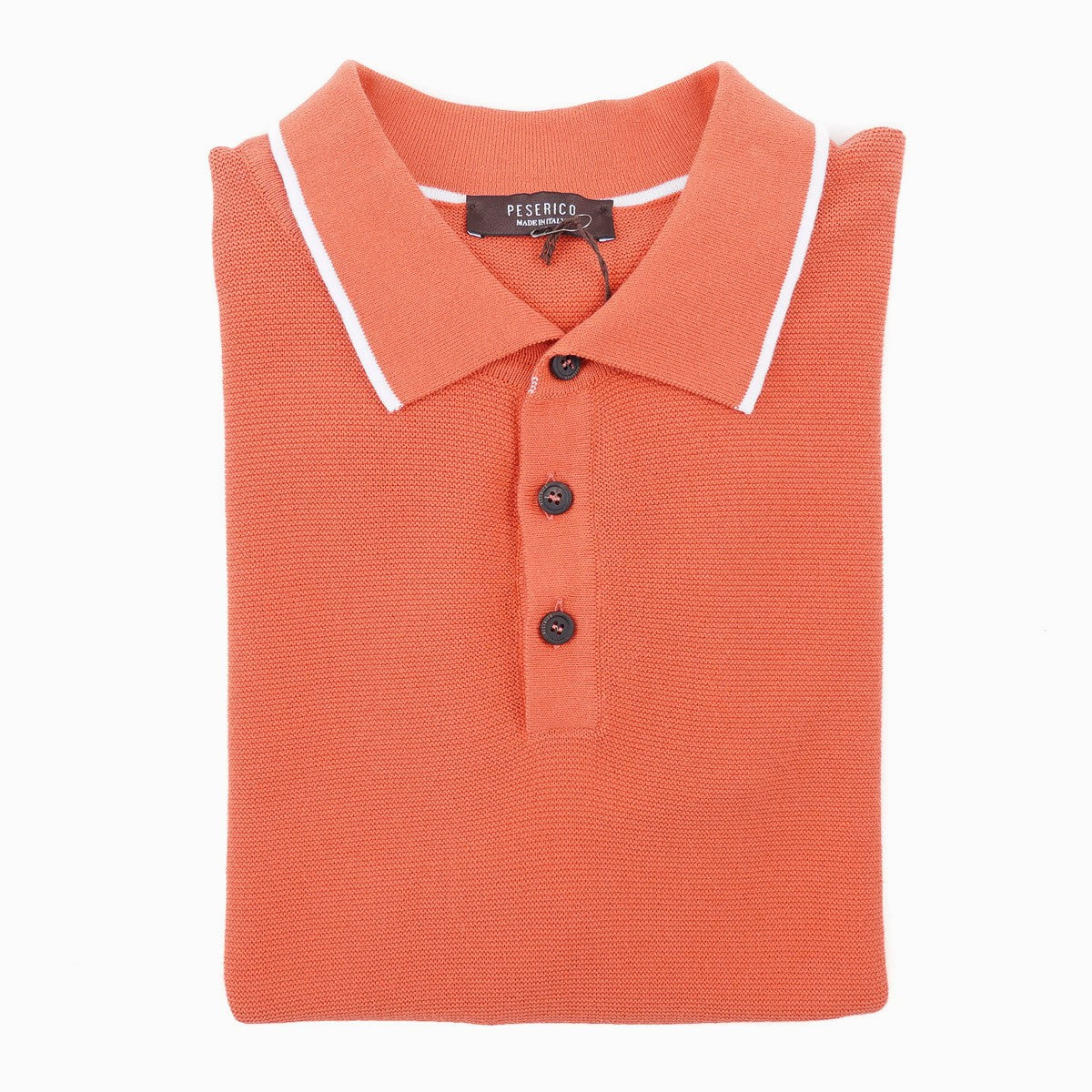 Peserico Short Sleeve Cotton Polo Sweater - Top Shelf Apparel