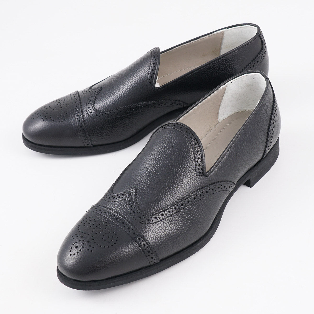 Kiton Soft Pebbled Leather Loafer - Top Shelf Apparel