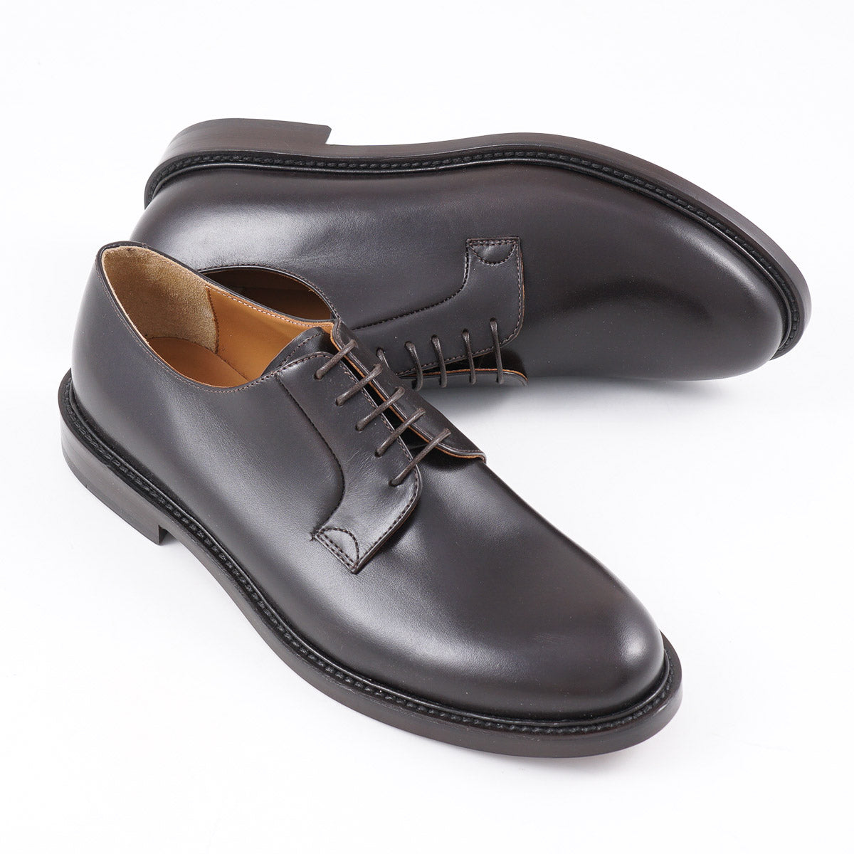 Peserico Calfskin Derby with Leather Sole - Top Shelf Apparel