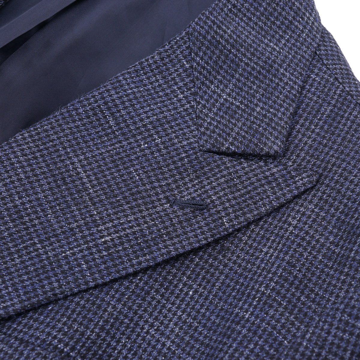 Luigi Borrelli Houndstooth Linen Sport Coat - Top Shelf Apparel