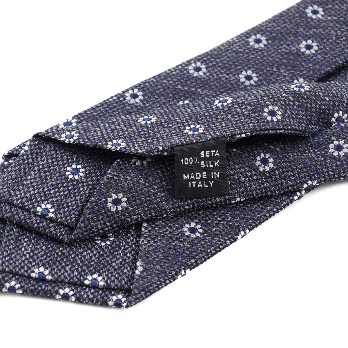 Luigi Borrelli Narrow Woven Silk Tie - Top Shelf Apparel