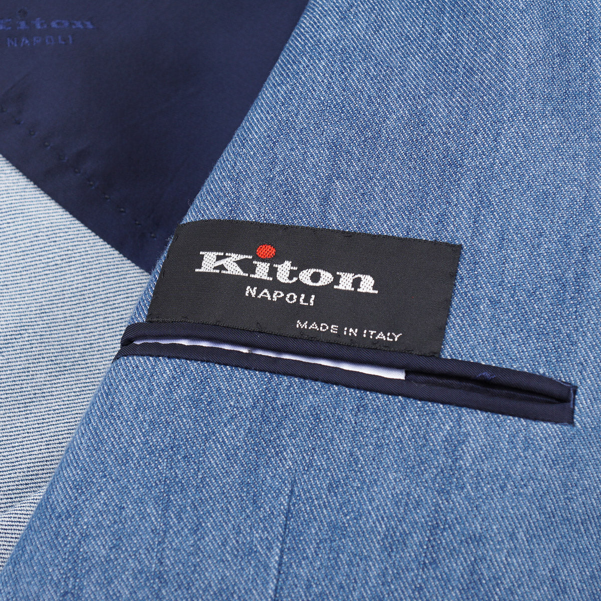 Kiton Denim Cotton Sport Coat - Top Shelf Apparel
