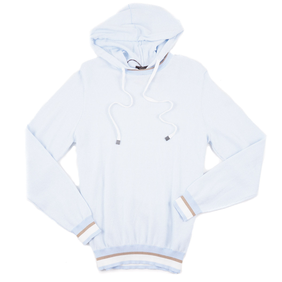Peserico Hooded Knit Cotton Sweater - Top Shelf Apparel