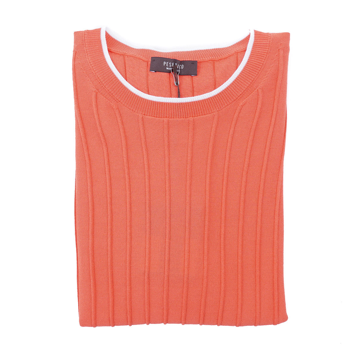 Peserico Short Sleeve Cotton Sweater - Top Shelf Apparel