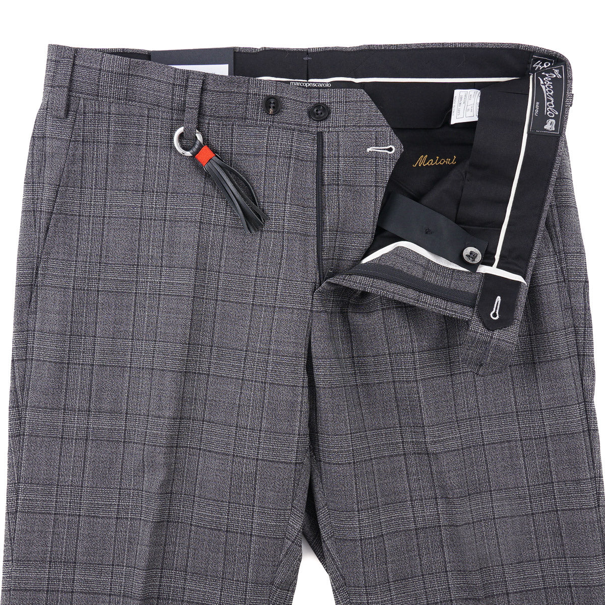 Marco Pescarolo Slim-Fit Wool Pants - Top Shelf Apparel