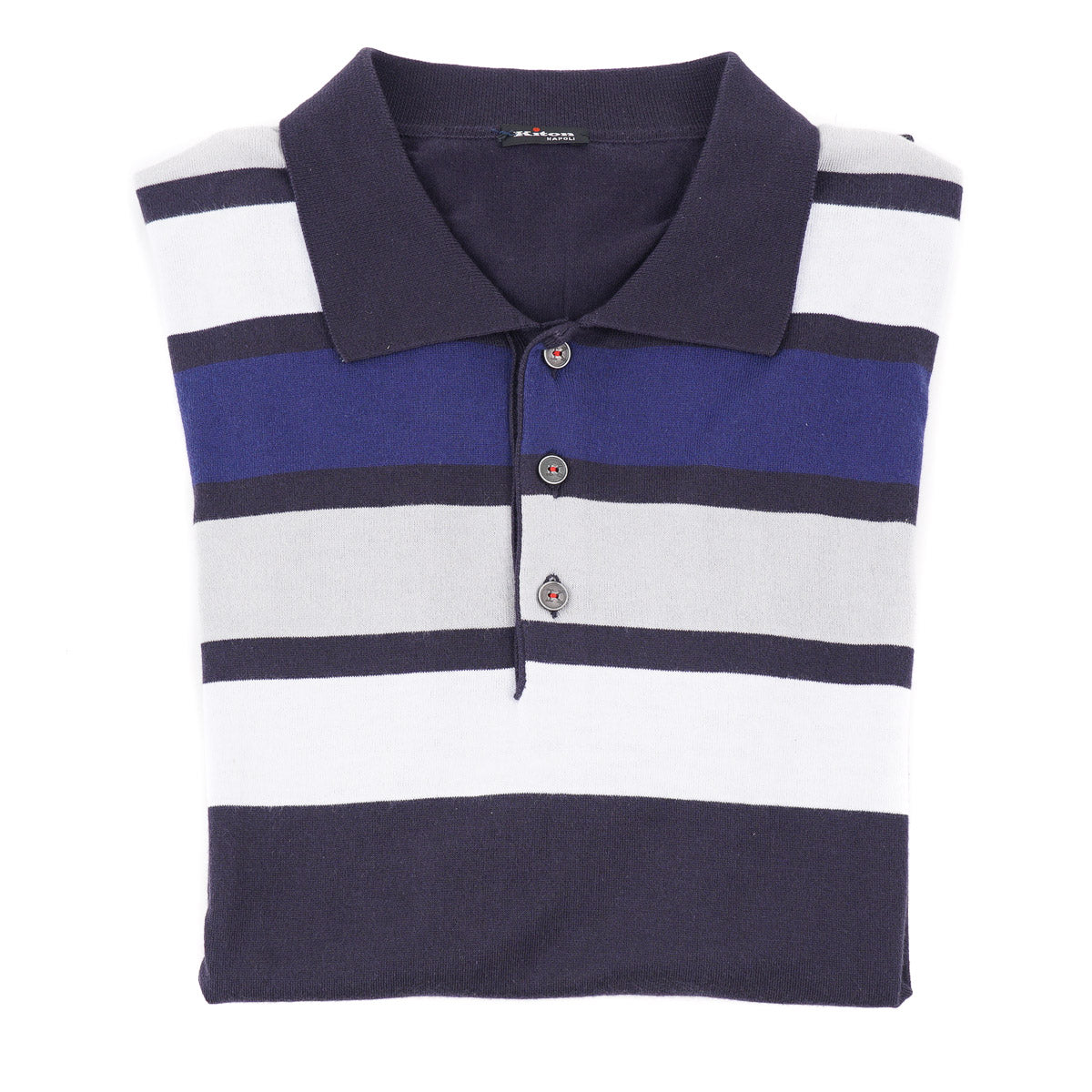 Kiton Short-Sleeve Cotton Polo Sweater - Top Shelf Apparel