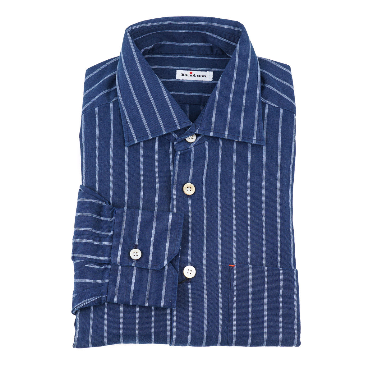 Kiton Slim-Fit Soft Jersey Cotton Shirt - Top Shelf Apparel