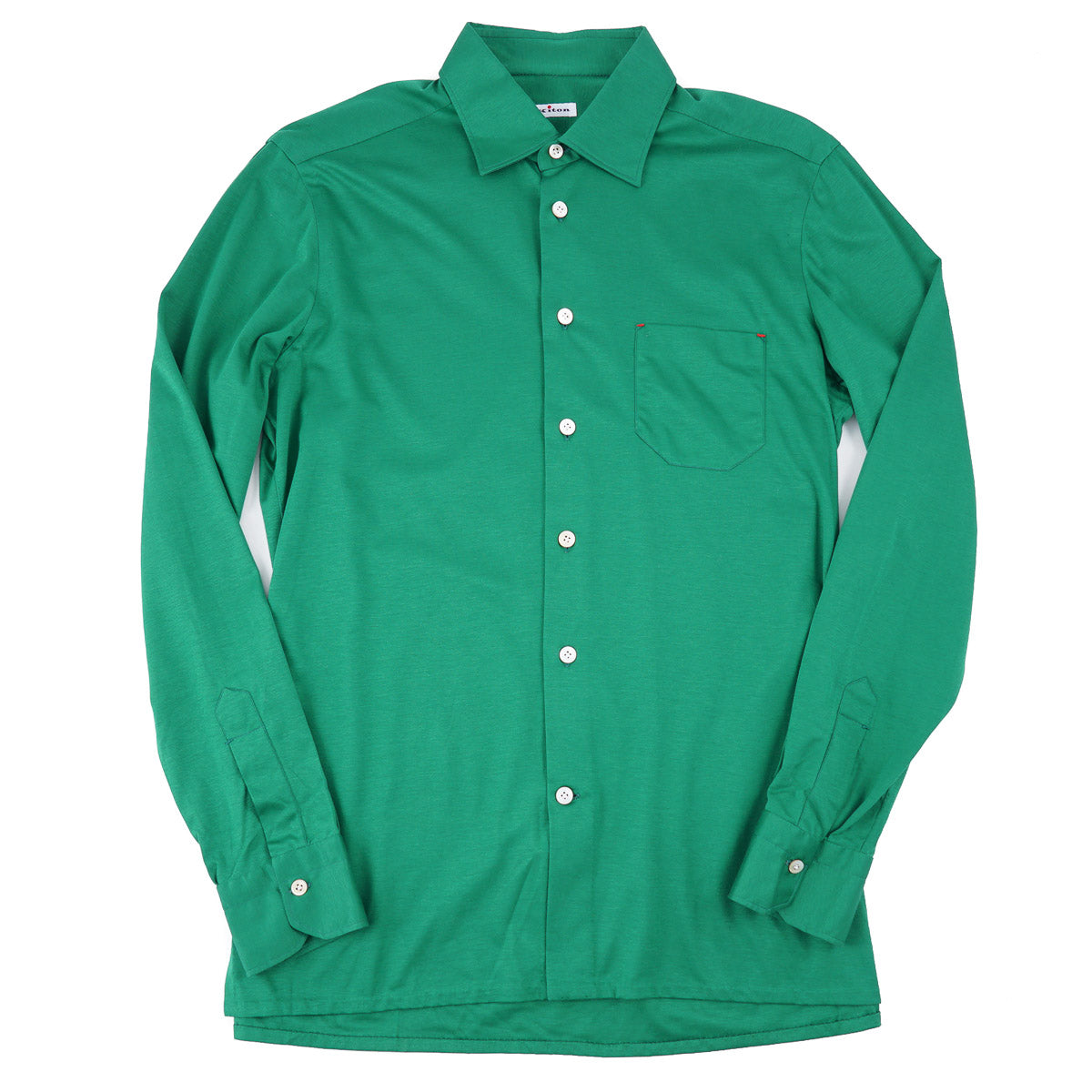 Kiton Superfine Jersey Cotton Shirt - Top Shelf Apparel