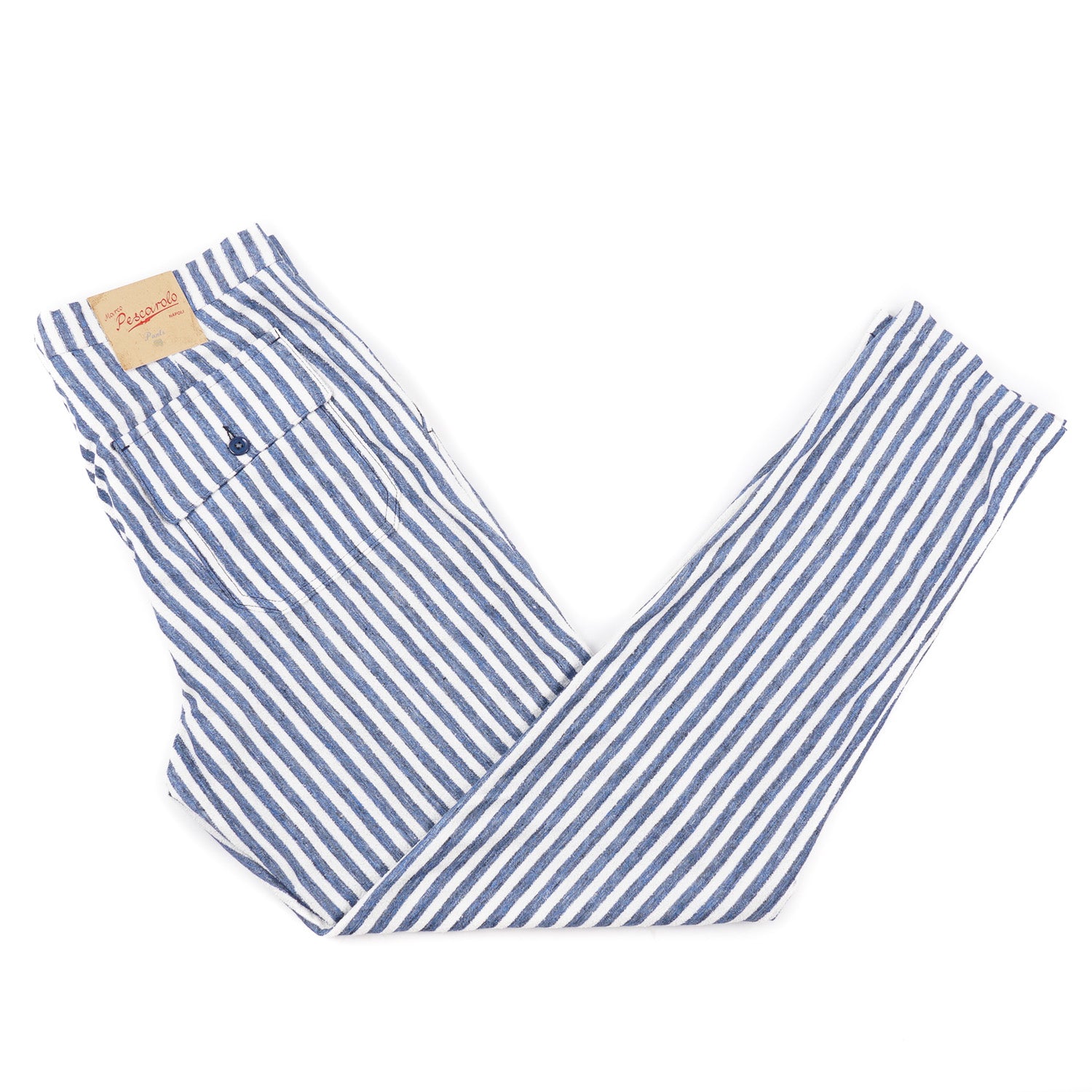 Marco Pescarolo Relaxed-Fit Linen-Silk Pants - Top Shelf Apparel