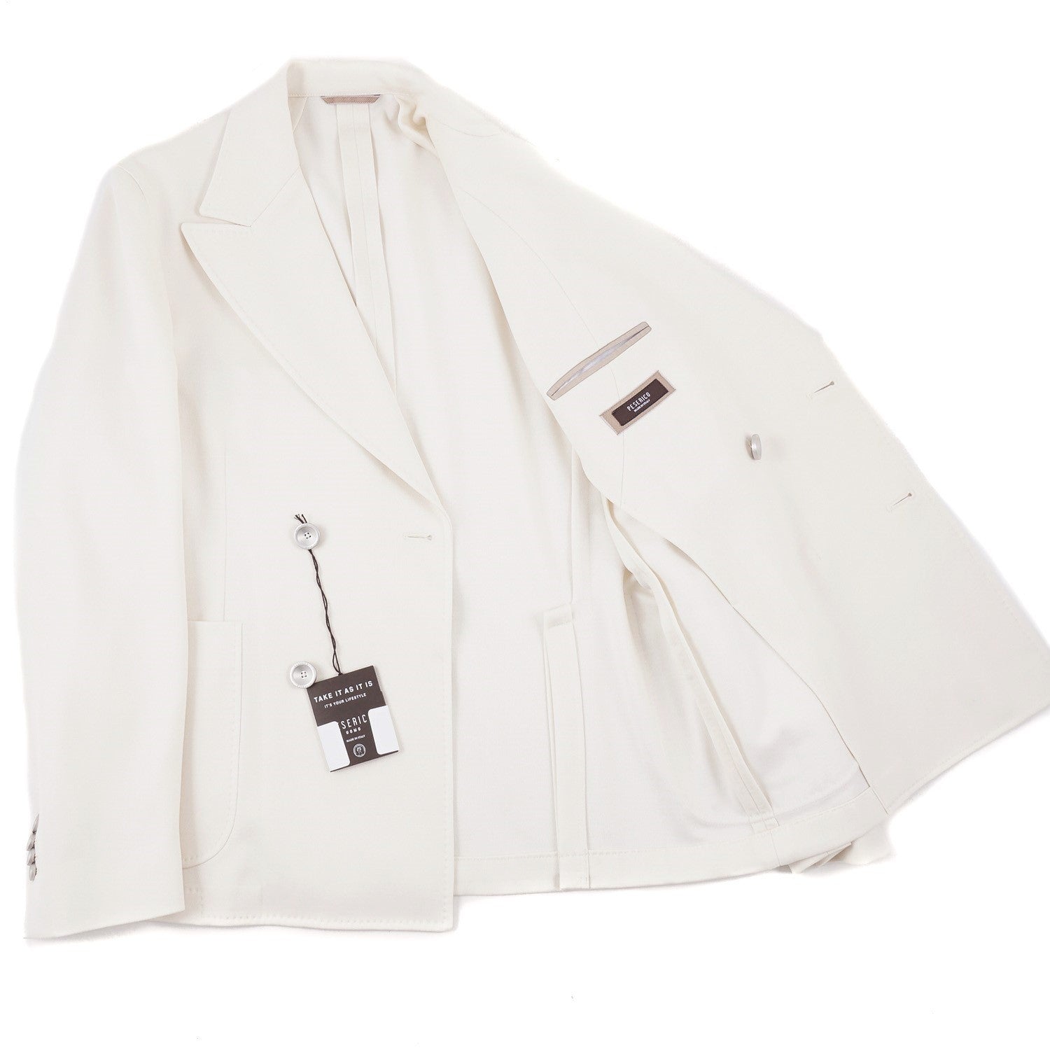 White 2024 jersey blazer