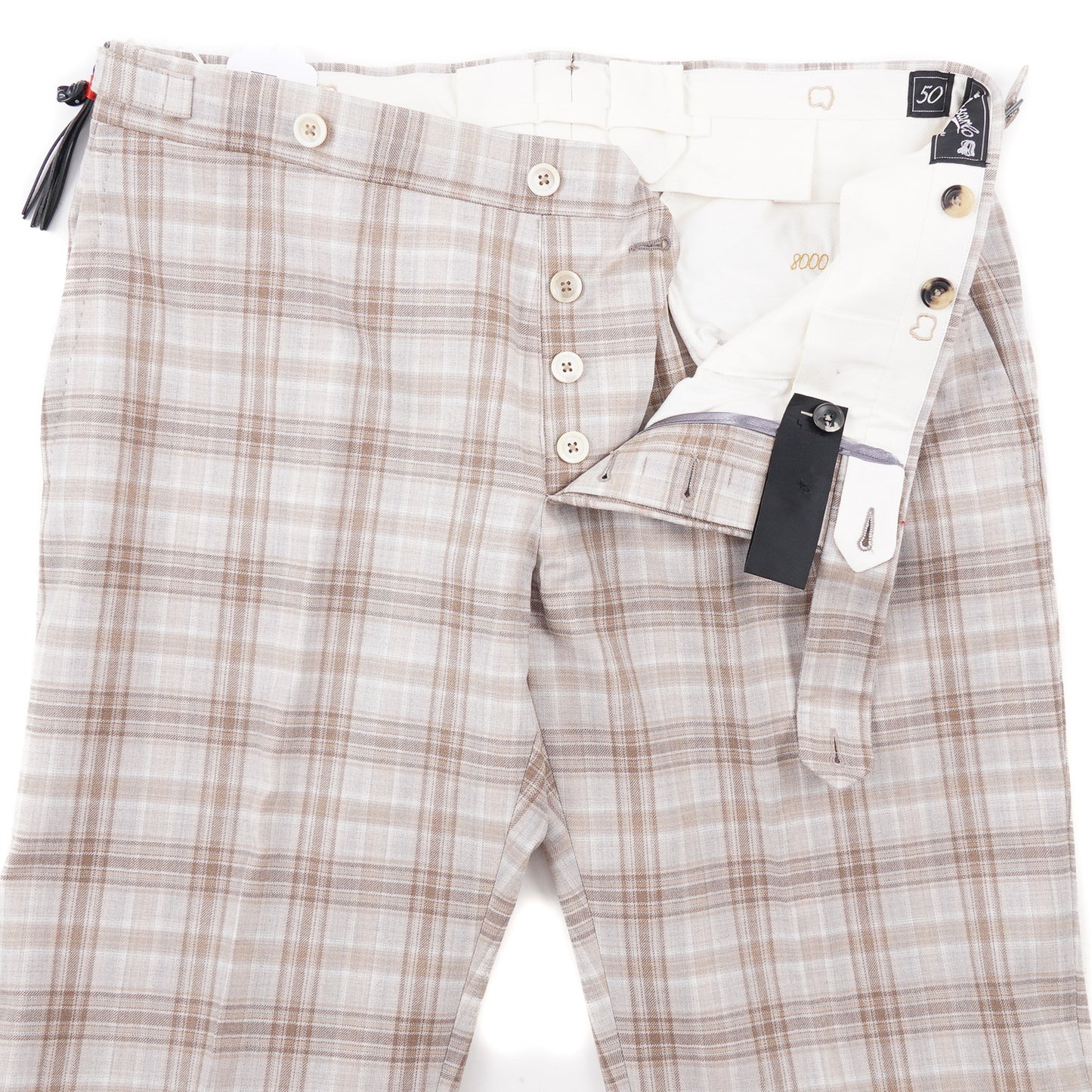 Marco Pescarolo Tailored-Fit Wool Pants - Top Shelf Apparel