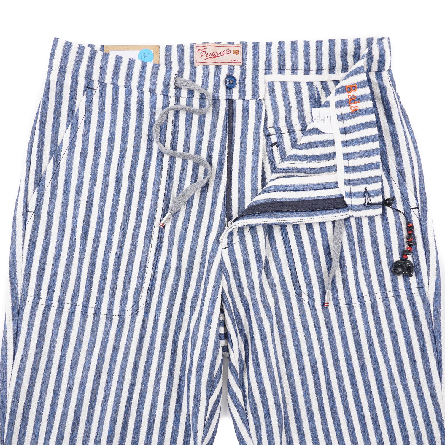 Marco Pescarolo Relaxed-Fit Linen-Silk Pants - Top Shelf Apparel
