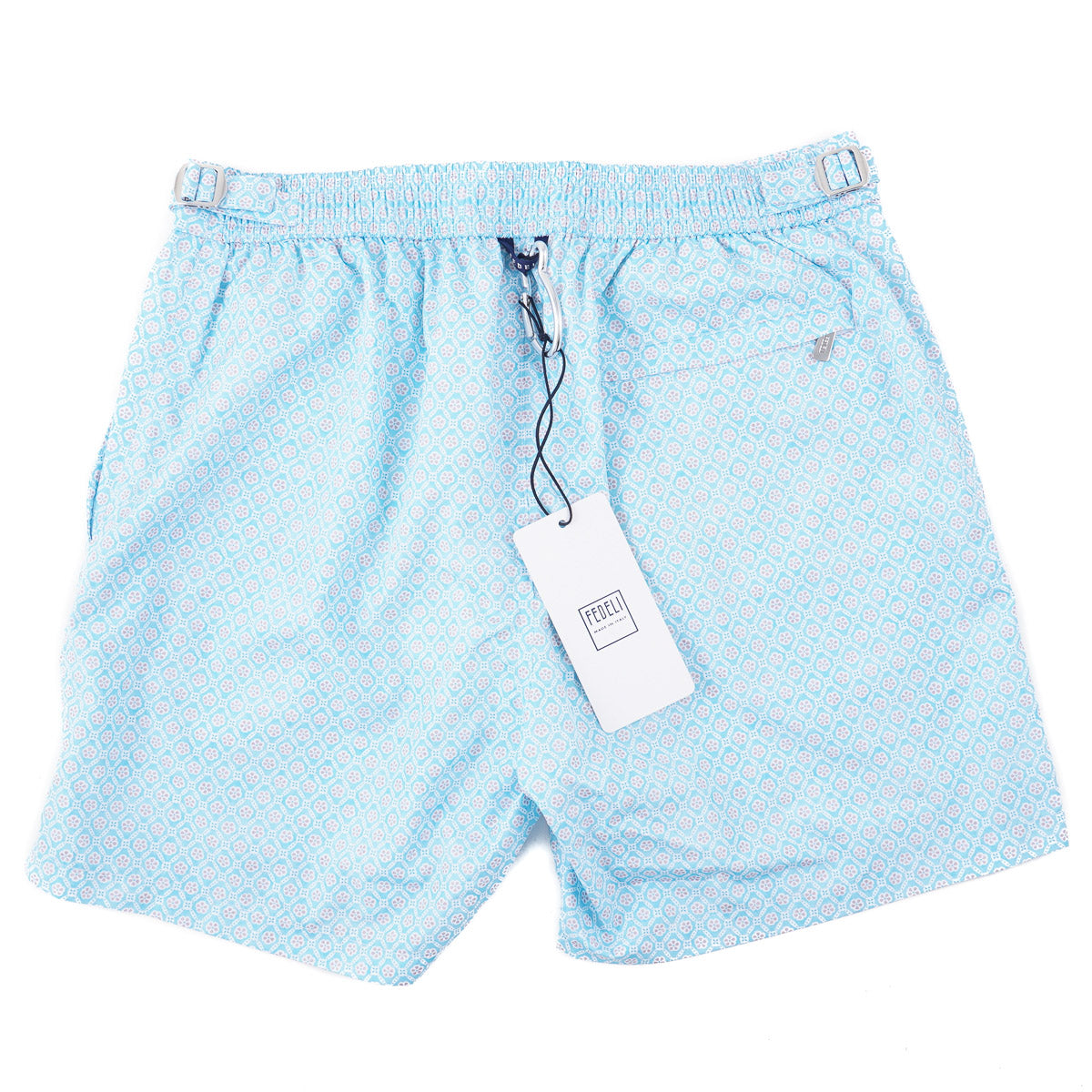 Fedeli 'Daniel' Printed Swim Trunks - Top Shelf Apparel