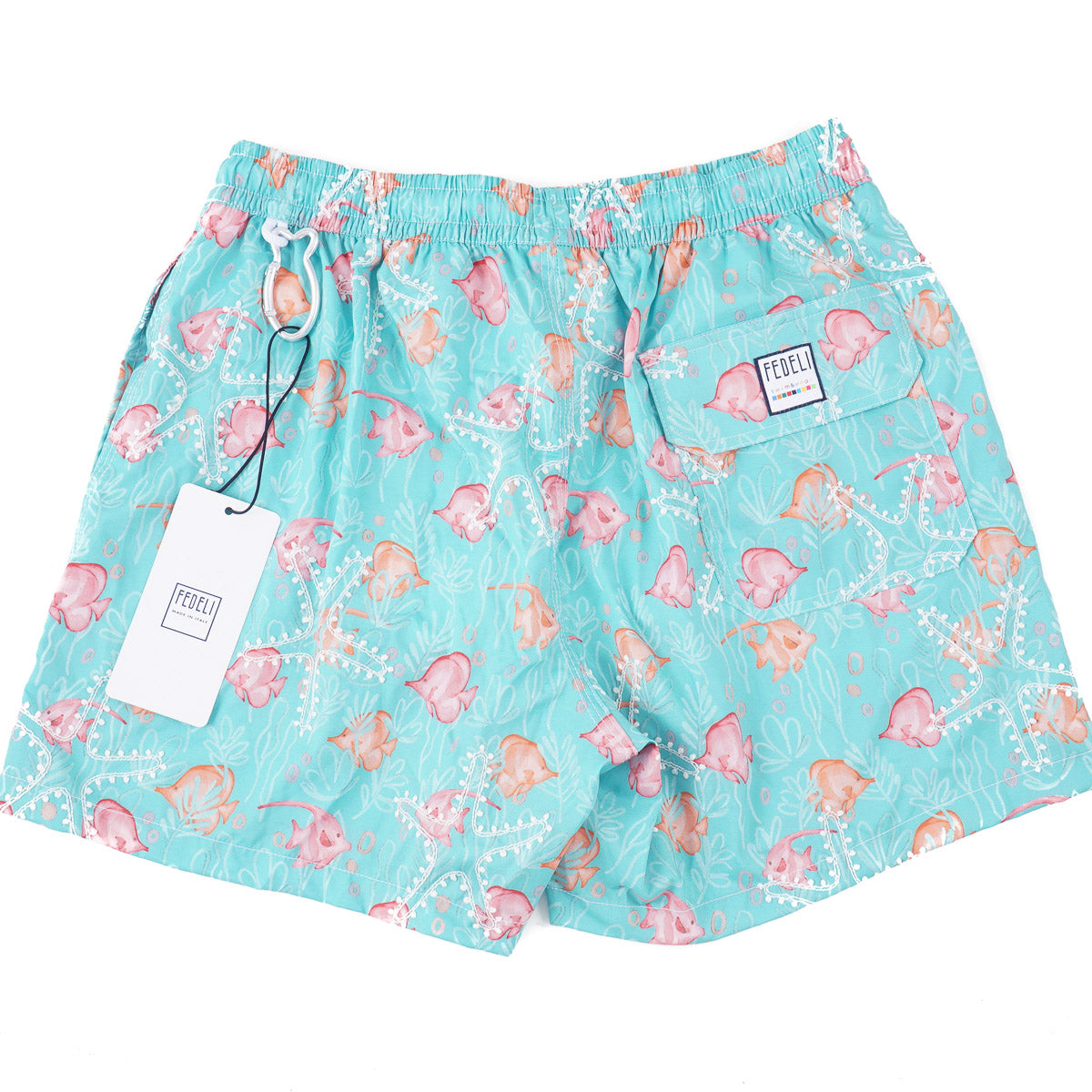 Fedeli 'Papete Maui' Printed Swim Trunks - Top Shelf Apparel