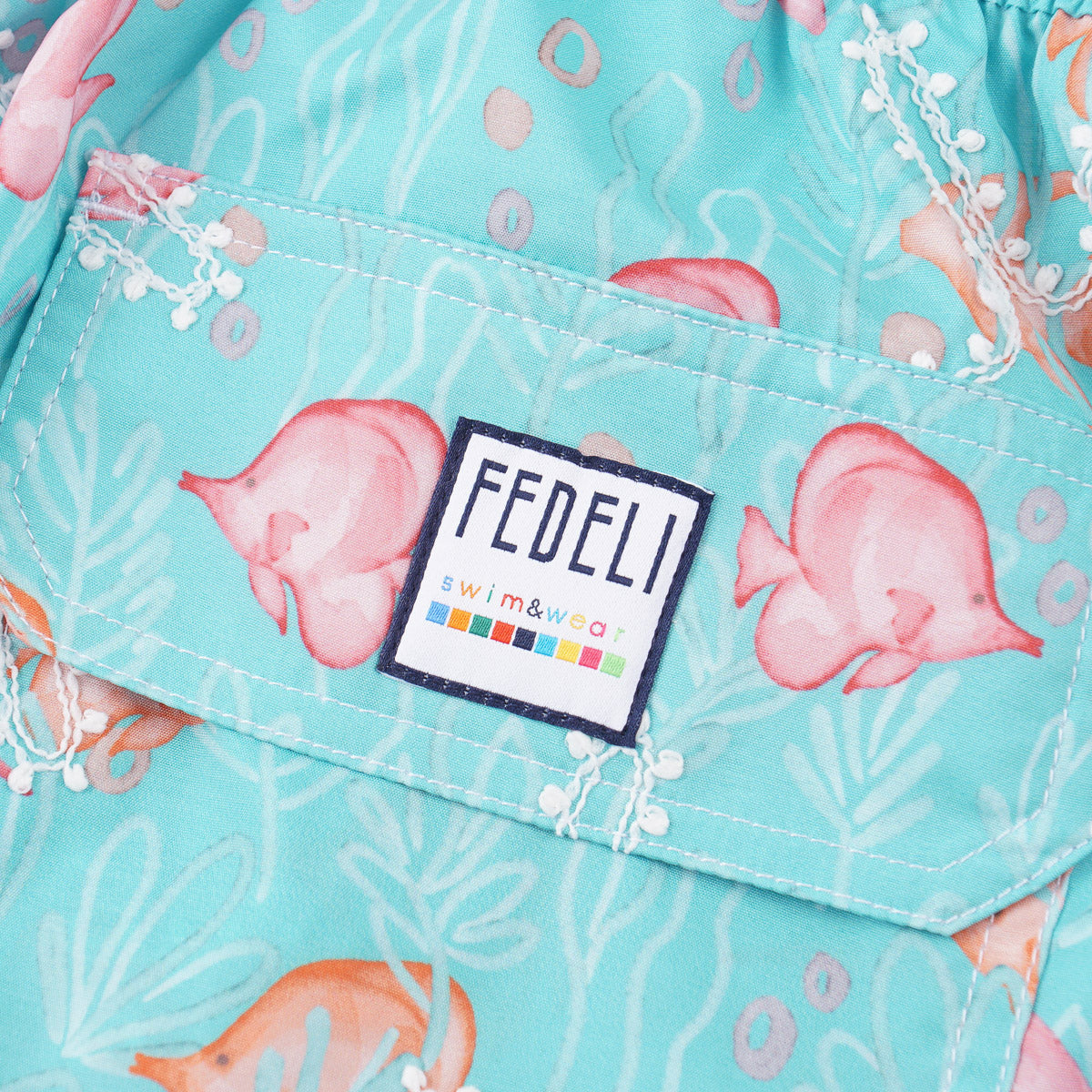 Fedeli 'Papete Maui' Printed Swim Trunks - Top Shelf Apparel