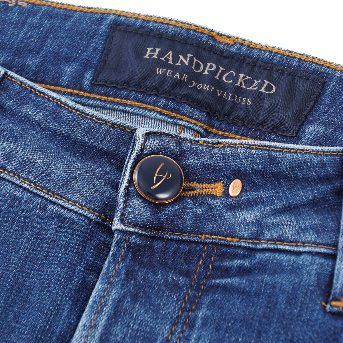 Handpicked 'Ravello' Slim-Fit Denim Jeans - Top Shelf Apparel