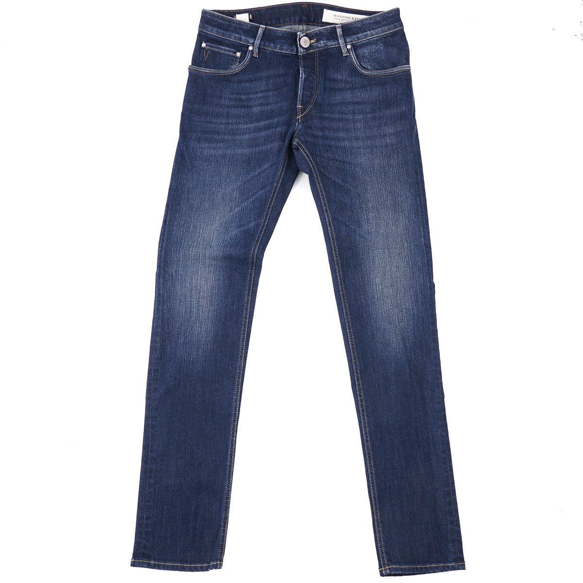 Handpicked 'Orvieto' Slim-Fit Dark Denim Jeans - Top Shelf Apparel