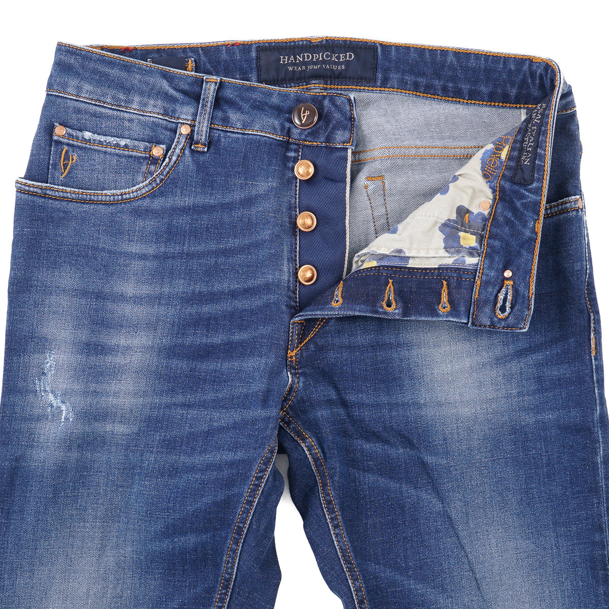 Handpicked 'Ravello' Soft Denim Jeans - Top Shelf Apparel