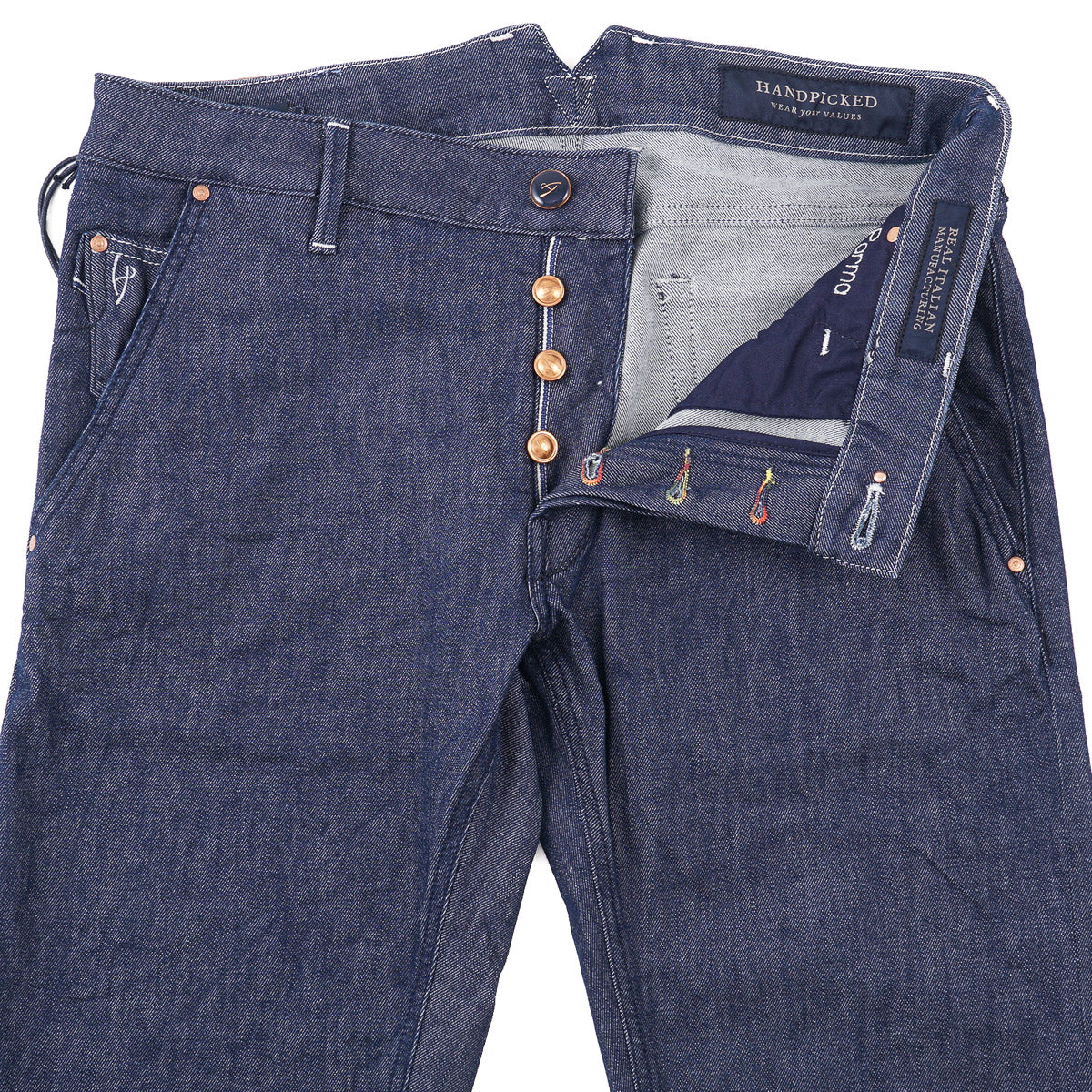 Handpicked Rinsed Selvedge Denim Jeans - Top Shelf Apparel