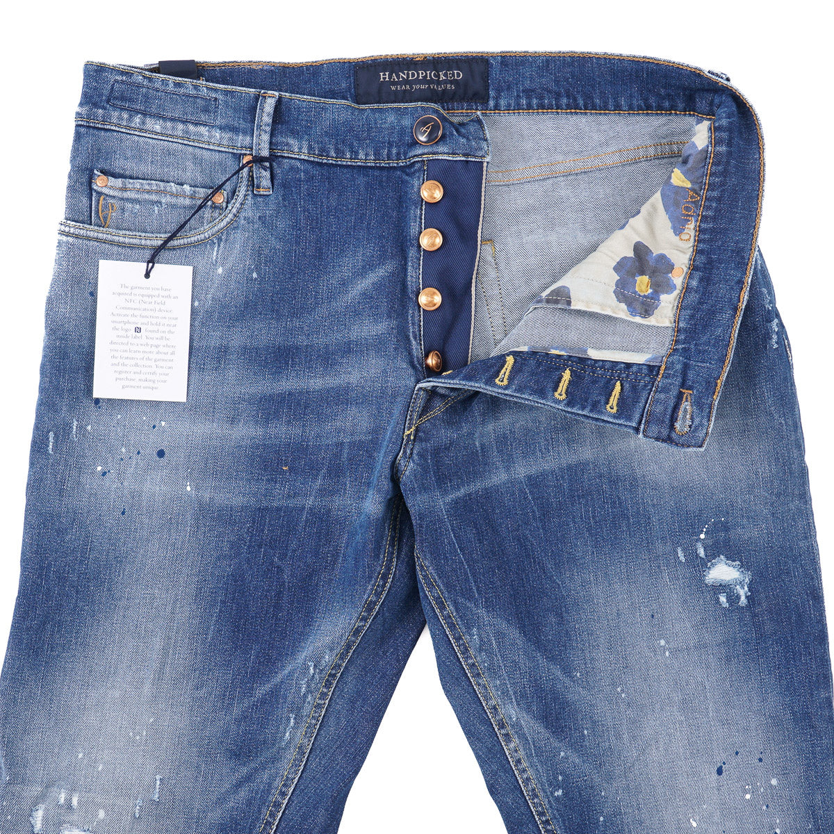 Handpicked 'Adria' Regular-Fit Distressed Jeans - Top Shelf Apparel