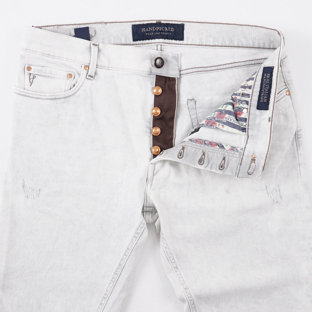 Handpicked 'Adria' Regular-Fit Distressed Jeans - Top Shelf Apparel