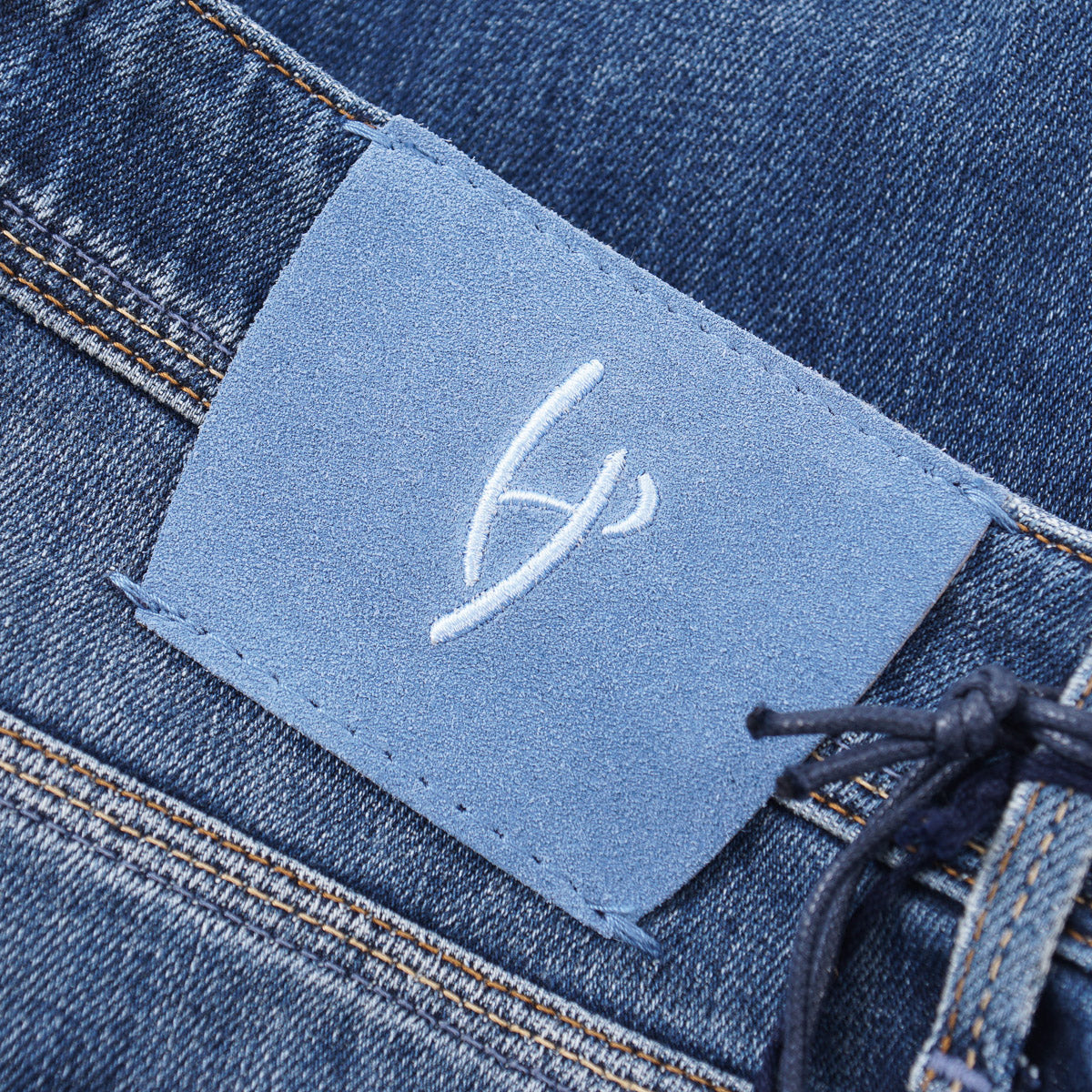 Handpicked 'Orvieto' Slim-Fit Soft Denim Jeans - Top Shelf Apparel