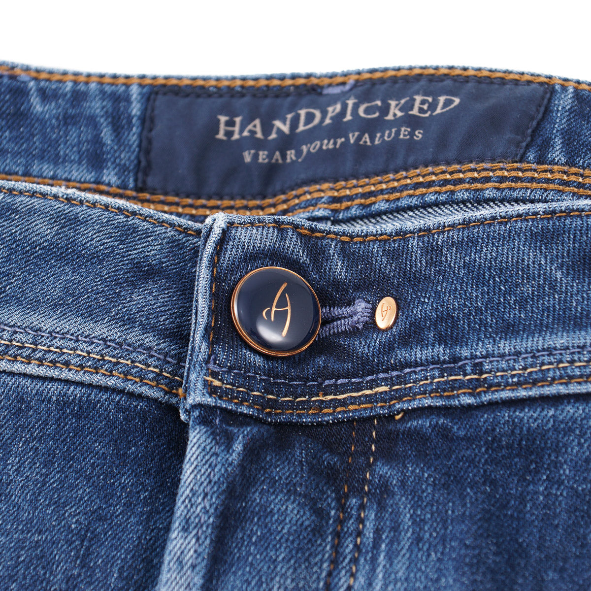 Handpicked 'Orvieto' Slim-Fit Soft Denim Jeans - Top Shelf Apparel