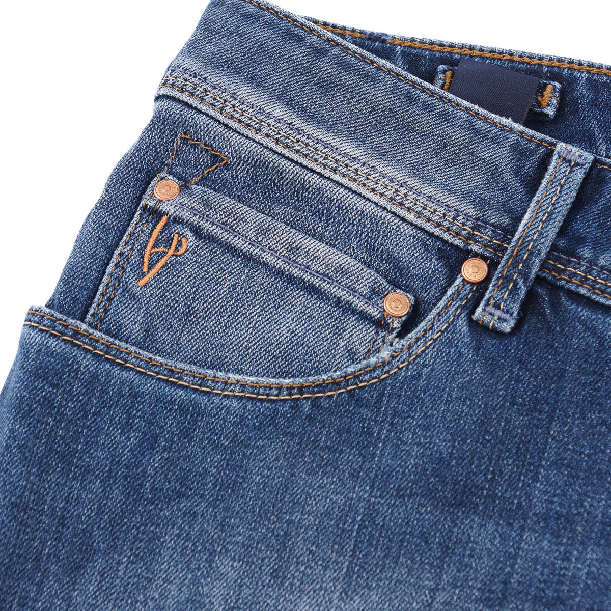 Handpicked 'Orvieto' Slim-Fit Soft Denim Jeans - Top Shelf Apparel