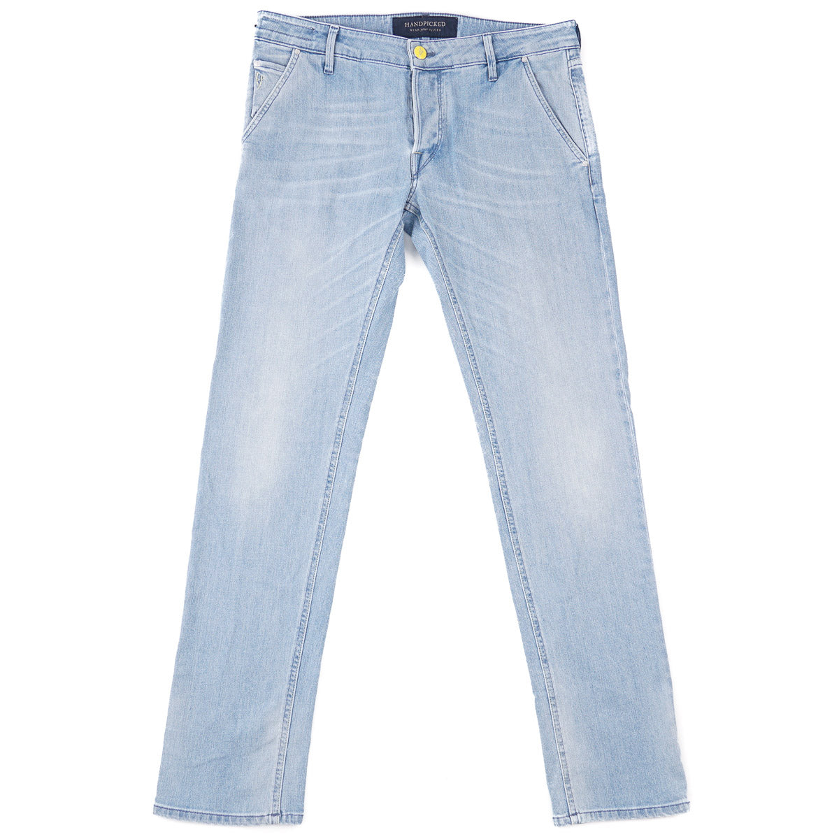 Handpicked 'Parma' Tapered-Fit Denim Jeans - Top Shelf Apparel