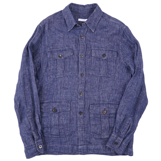 Boglioli Linen Sahariana Shirt-Jacket - Top Shelf Apparel