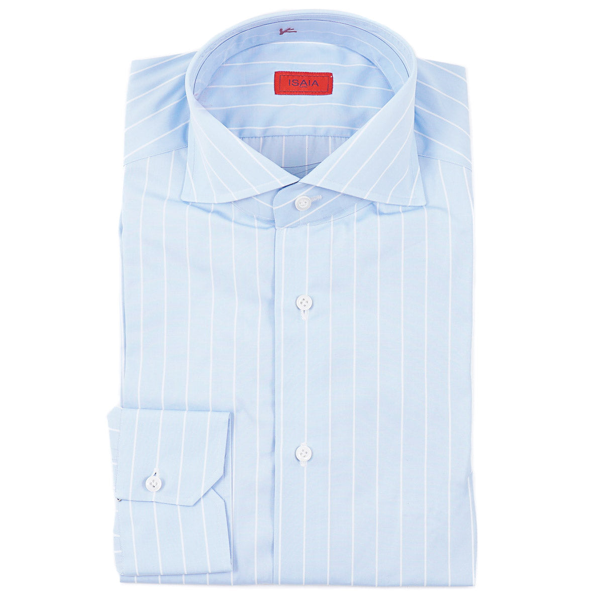 Isaia 'Mix' Tailored-Fit Cotton Shirt - Top Shelf Apparel