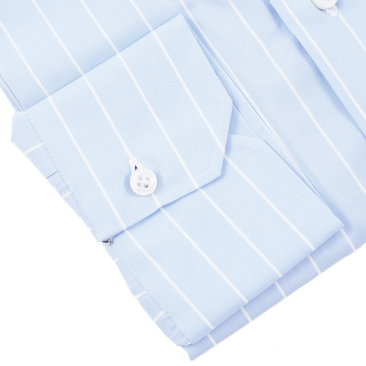 Isaia 'Mix' Tailored-Fit Cotton Shirt - Top Shelf Apparel