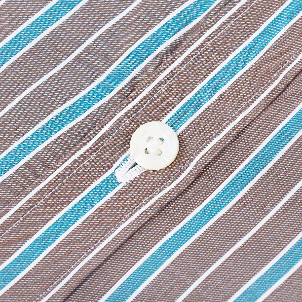 Isaia 'Mix' Tailored-Fit Cotton Shirt - Top Shelf Apparel